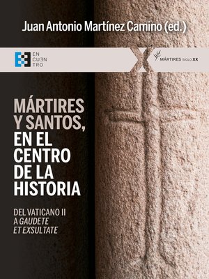 cover image of Mártires y santos, en el centro de la historia